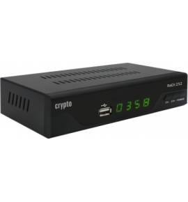 Crypto ReDi 253 DVB-T2 Receiver Smart TV Remote Control & Digital Antenna