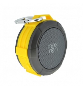 Φορητό Ηχείο Εξωτερικού Χώρου Bluetooth Maxton Telica MX51 3W IP5 Κίτρινο