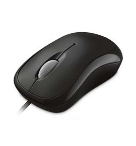 Mouse Microsoft Basic Optical Mac/Win USB Black