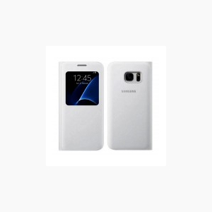 Θήκη Book S-View Samsung Original S7 Λευκή